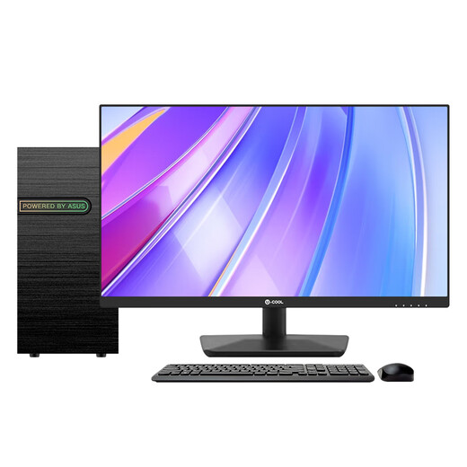ASUS graphics workstation i7 designer dedicated graphic design CAD drawing 3D modeling rendering UG art video editing dual hard drive desktop assembly computer host configuration a 10th generation i7/16G/512G host + 27-inch monitor