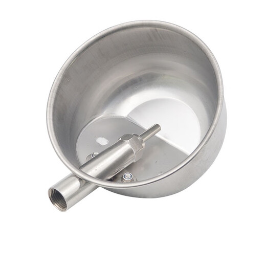 York (YORK) stainless steel pig drinking bowl, piglet drinking trough, sow automatic waterer, spout, pig farm water bowl, disinfected, extra large water bowl