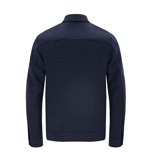 Navigare Italian small sailing men's woolen jacket woolen coat coat 1331413508 Blue XL/52