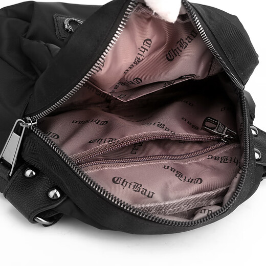 Mia's new one-shoulder small bag women's crossbody bag simple women's bag canvas bag versatile women's Oxford cloth shell bag coffee color