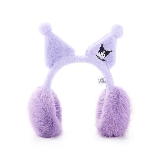 KUROMI KUROMI orejeras para niñas orejeras para bebés orejeras para niñas calentador de orejas para niños orejeras para mujeres orejeras de dibujos animados 6231 KUROMI