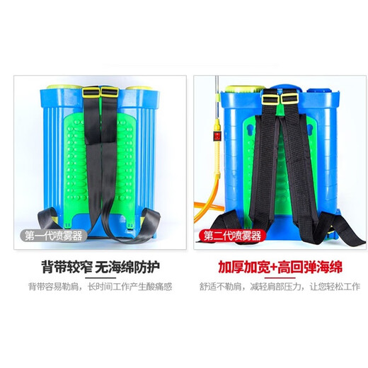 Hanhe electric agricultural sprayer agricultural lithium battery pesticide spraying machine agricultural spraying machine 18 liter battery fixed speed unit unit