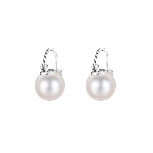 PWL925 Silver Pearl Earrings Light Luxury Niche Design 2025 New Earrings High-end Feminine Silver Earrings 925 Silver Pearl Earrings