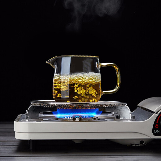 Mesni travel tea set quick cup portable tea set bag teapot glass tea cup tea towel filter one pot two cups travel cup set