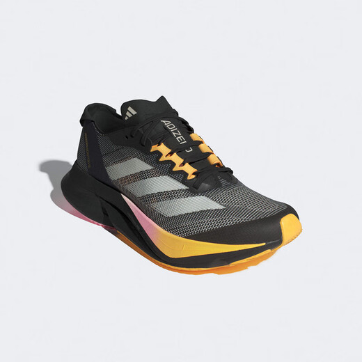 Chaussures féminines adidas Adizero Boston 12 Boston Chaussures de course Marathon Absorption de choc compétitif Traine Sports Chaussures de course IF9221 38.5