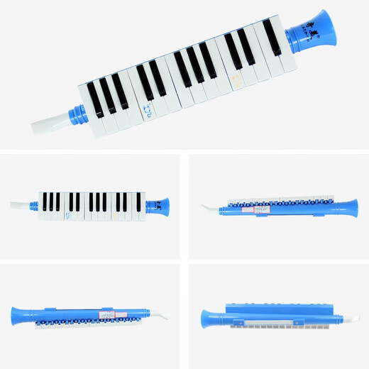 Qimei 13 enfants enfants débutant bébé oral oral 0-8 ans. Éducation précoce Les jouets d'instruments oraux 13 keys peuvent jouer à l'organe oral de trompette 13 keys rose
