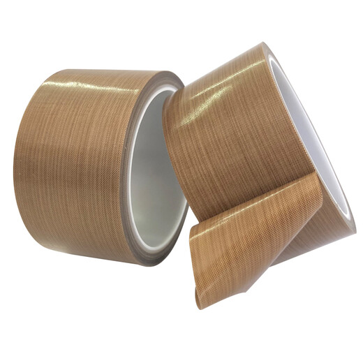 Teflon tape high temperature resistant tape anti-scalding cloth insulation heat insulation cloth sealing machine high temperature cloth Teflon tape 0.18mm thick * 80mm wide * 10 meters