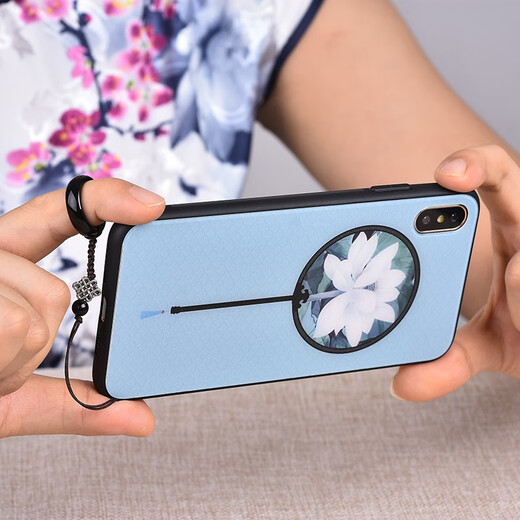 Today's dance mobile phone lack of rope anti -throwing ski rope Apple Huawei OV millet shell ancient style ornaments men's and women's rings buckle simplicity keys U disk anti -throwing pending agate black