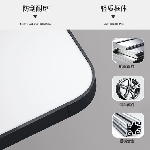 Chibalun full-body mirror home bedroom dressing mirror dormitory internet celebrity floor-standing mirror aluminum alloy mirror fitting mirror white 40*150 black