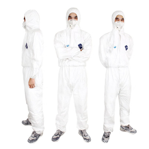 DuPont (DU PONT)TBM001 (formerly 1422A) Teweiqiang protective clothing work clothes Breathable one-piece hooded paint spray paint protective clothing XXL