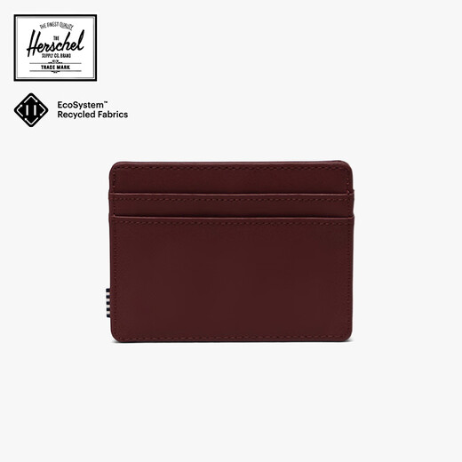 Herschel Canadian Hexing Rainproof Series Charlie Universal Card Bag Coin Wallet Crimson