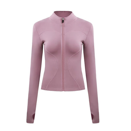 
COZOK yoga jacket autumn and winter style women's outerwear fitness clothing tight fast drying top long sleeve professional running sportswear jacket black XL [Recommended 110-120Jin [Jin equals 0.5 kg]]
