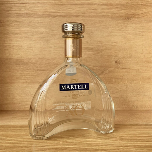 Duochuan empty bottle high-end foreign wine bottle decoration 700ML empty bottle Martell XO foreign wine bottle decoration home new style original empty bottle + high imitation bottle stopper 700.ml