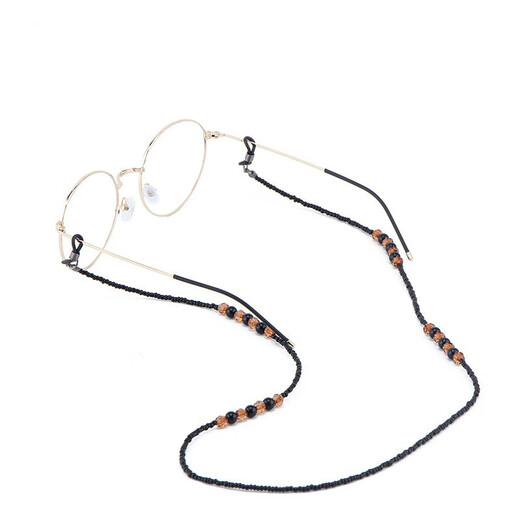 Lunettes de soleil Omossy Chaîne décorative Lunes de style européen et américain Corde antidérapante universelle