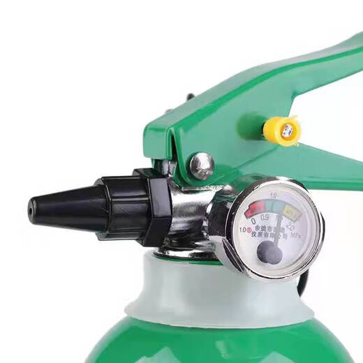 Werder 600ml water-based fire extinguisher + 600g dry powder fire extinguisher combination (600ML water-based + 600g dry powder + 2 fixed belts)