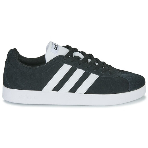 阿迪达斯 （adidas）三叶草男女同款低帮运动板鞋VL COURT 2球鞋黑白色2025新款DA9853 黑白色 36