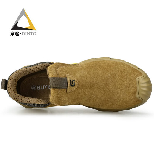 
Jingtu Welder Labor Protection Shoes Men's Four Seasons Baotou Anti-Smash Anti-Puncture Function Construction Site Safety Work Shoes Welder Shoes 40