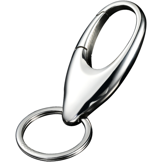 Jobon Edelstahl Schlüsselkette Männer und Frauen Autos Schlüsselkette Ring Anhänger Metall Personalisierte kreative Neujahrs -Feiertagsgeschenk
