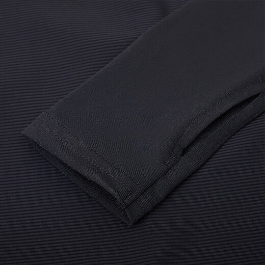 Speedo Swimsuit Women's Electric Matrix Black Label Hero4.0 Replica Shark Skin Racing Long Sleeve Hot Spring One-piece Boxer Swimsuit Black/Light Purple M (Height 158-165cm, Weight 50-57kg)