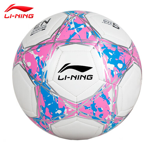 Li Ning Football No. 5 Adult Children No. 4 Professional Training Competition Ball Standard for High School Entrance Examination Special Wear-resistant No. 5 Machine Sewing Model TPU 673/671-3 Gift Accessories Gift Pack No. 4 Ball (Children's Ball)