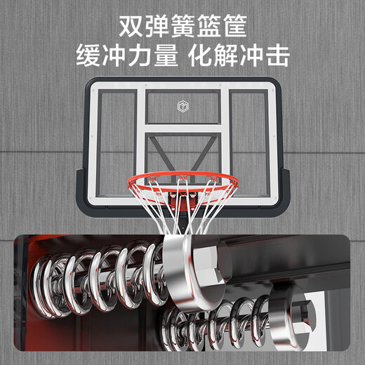 Hergestellt in JD.com Indoor Home Basketball Rahmen, leistungsfähiger und beweglicher Standardhöhen Basketballrahmen 3.05m