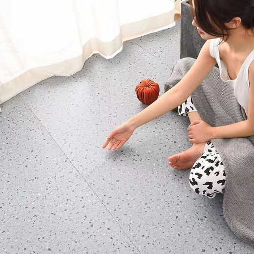 Paiqin Épaississements d'auto-adhésif plancher ciment plancher en cuir étage étanche étanche carreaux de sol autocollant ménageur de plancher résistant à l'usure 6627 en pierre usure résistante 60 * 60 / pièce