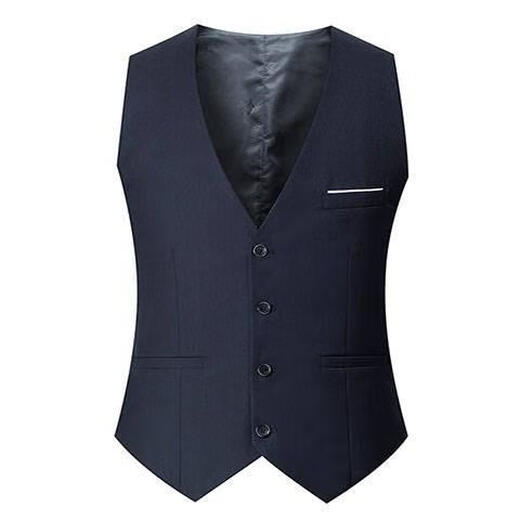 Veste âgée de Formrcy Veste d'été Verte des hommes minces masculins Méliste Slim Summer Modèle mince sans repasser bleu marine 2xl d'environ 130-140jin [Jin est égal à 0,5 kg]