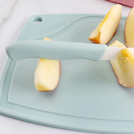 贝瑟斯陶瓷刀水果刀套装 削皮刀迷你便携砧板菜案板水果小号宿舍刀具