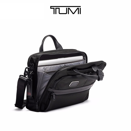 Tumi / tuming alpha 3 masque à maltructeur de commulation de sacs à bandoulière sac à dos sac à dos noir noir / 02603182d3 sac moyen
