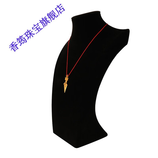 仙来阁S999足银藏式黄铜尼泊尔普巴金刚杵金刚橛降魔杵吊坠项链摆件 A款足银 银色A683Y-15