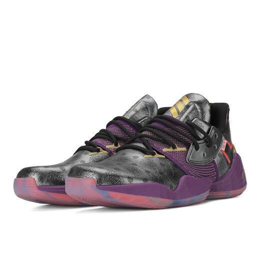 Zapatos de baloncesto adidas zapatos para hombres 2025 Summer New Dame 8 Lillard 8 Generación Desgaste Resistente Respirable Sports y zapatos casuales FW3884 Zhang Fei/Harden 4 42.5 (265 mm)