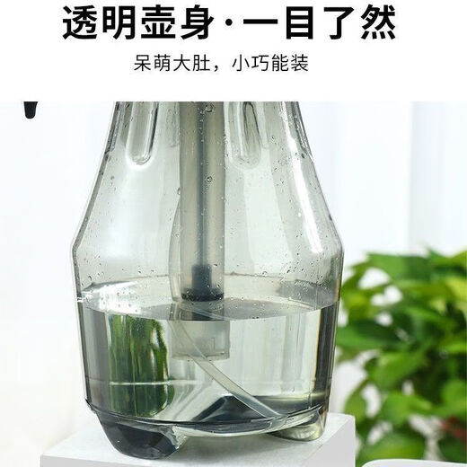 Manual pneumatic flower watering can, watering can, watering can, sprayer, watering can, shower small watering can, 1 emerald pressure type 1.8 liters