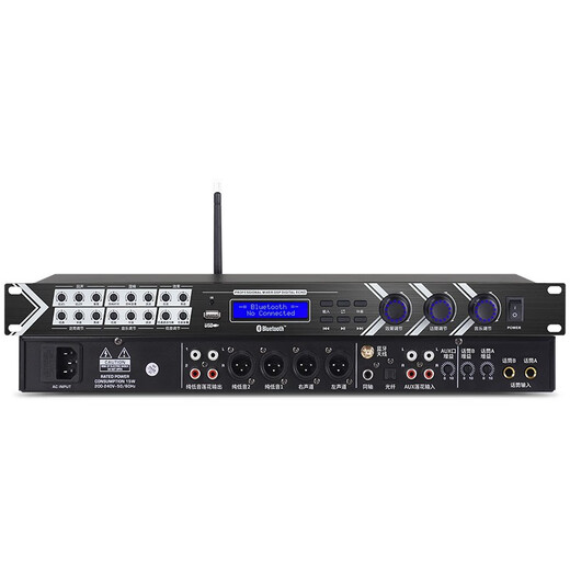 NXGNXG professional effector KTV pre-amp reverberation microphone anti-howling stage home singing to eliminate accompaniment G3 effector built-in rechargeable wireless microphone with XLR male and bus line