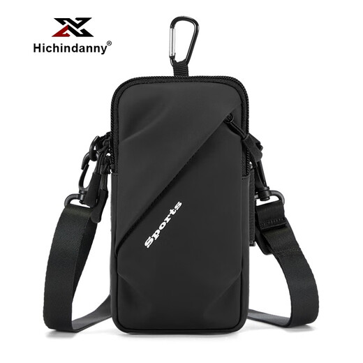 HICHIN DANNY running mobile phone arm bag outdoor fitness bag men's arm bag women's sports arm bag wrist bag waterproof night running equipment red