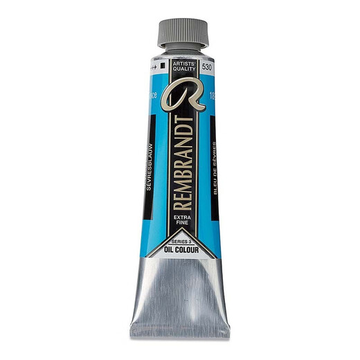 Terence (Talens) Rembrandt Pigmento de pintura al óleo Artista Pigmento de pintura al óleo de 40 ml Nivel maestro 120 Color Pintura al óleo Profesional Resistencia de alta luz Página 5 683 Grupo de verde (40 ml) 3 Series