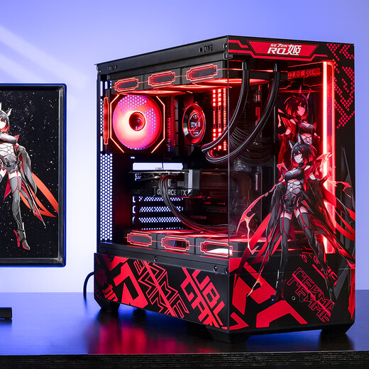 ASUS ROG family bucket 24 periods interest-free RTX5080 host 5070Ti/5070 host i9 14900KF gaming desktop assembly computer complete machine DIY assembly machine i5 14600KF + ASUS RTX5060 standard version