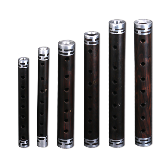 Instrument de musique de tuyau en ébène grand tube de gaz lacrymogène conduit débutants jouant + roseaux petit
