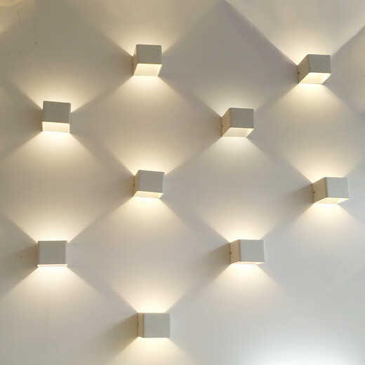 Yichen customized LED aluminum wall lamp Hanting 7 Days Hotel bedside lamp living room TV wall corridor aisle stair room bedroom small waist 30cm black gold warm light 14 watts, (