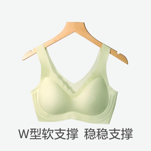 莫代尔2件超薄透气内衣女薄款冰丝无痕无钢圈粉底液文胸罩大码运动美背X