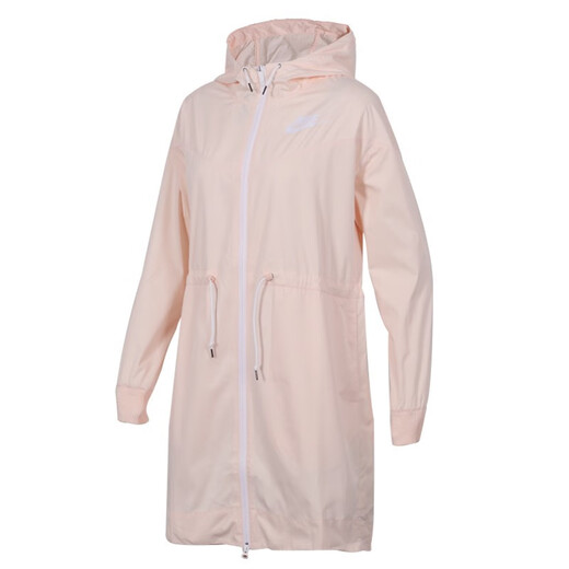 Nike (NIKE) women's new hooded casual sportswear running breathable windproof jacket jacket AJ2983-101 932060-838 M