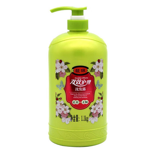 Fu Pei Fu Pei Dual-effect care Remover of shavings and baking oil Soft and refreshing shampoo Oil Control and Hydrating Improved Slit Frizzy Home Apparel 1.1kg Remover of shavings and smooth shampoo
