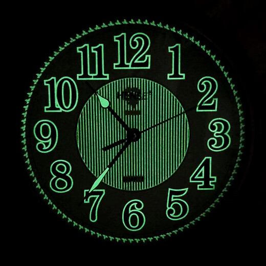 Hanshi (Hense) desk clock desktop clock living room bedroom desk clock creative luminous display sitting clock desktop quartz clock HD22