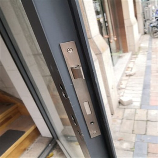 Plastic steel 9225 old lock body hand lock 8535 double door 8530 swing door balcony door lock lock core broken bridge aluminum No. 4 8535 lock body