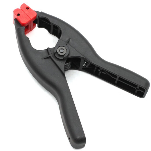 DURATEC adjustable force A-shaped clamp strong spring clamp model clamp plastic clamp woodworking clamp movable clamp type 6.5 inch clamping force 1-23kg (829)