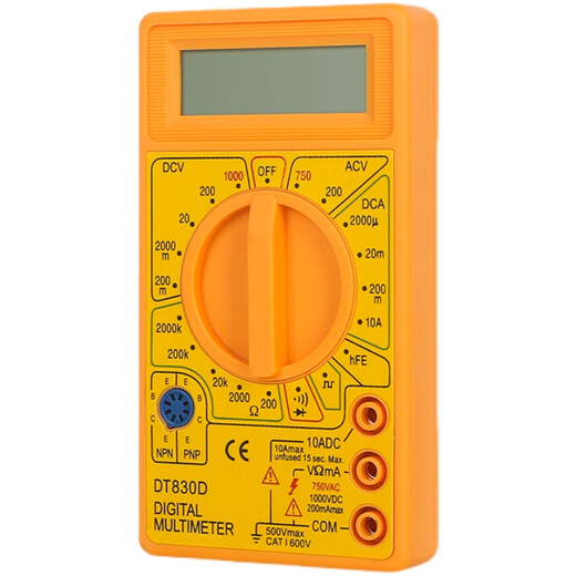 Shantoulin Village Customized Digital Multimeter Automatische Hausreparatur Multifunktion Elektriker Uhr DT9205A