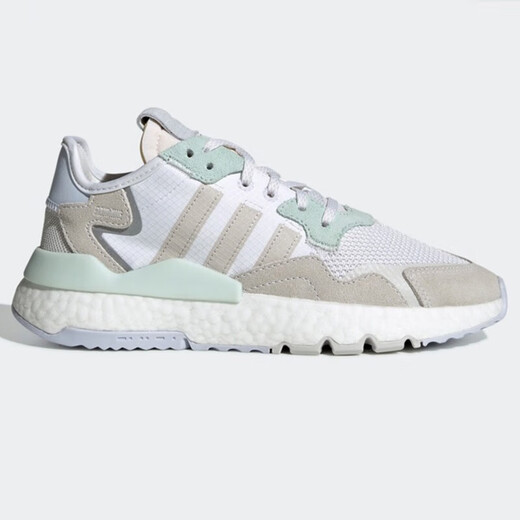 阿迪达斯 （adidas）三叶草跑步鞋女鞋春季新款NITE JOGGER运动鞋轻便休闲鞋海外直邮 EG9197 36