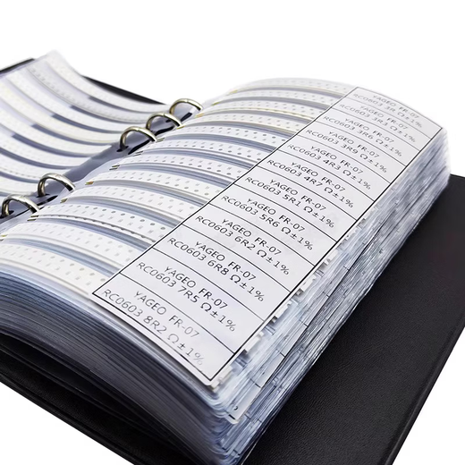 Noran Chip Resistor Book Resistor Pack Resistor Resistor Component 0603 Resistor Book 1% Accuracy 170 Types 50 Only