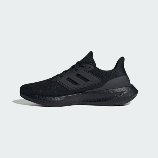 阿迪达斯 （adidas）男鞋春秋新款PUREBOOST23跑步鞋减震网面透气运动鞋 IF4840黑色 42 (260mm)