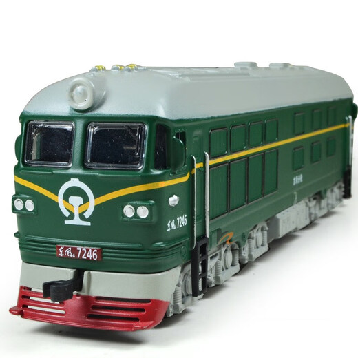 Ant-Barium Neue Lokomotive/Diesel-Lokomotive-Legierung Simuliertes Zugmodellmodell für Kinder Legierungsauto Toy Metal Retro-Dampf-Train + Wagen [Set Black]