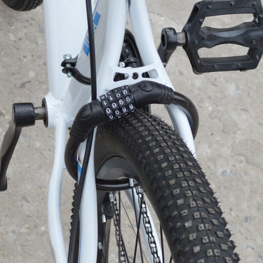 Hotun (Hotun) Mountain Bike Lock Anti-Diebstahl tragbarer Elektrofahrradkennwort-Helm-Kette HD7204